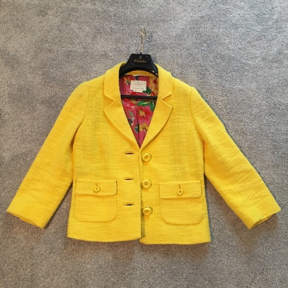 kate spade yellow jacket